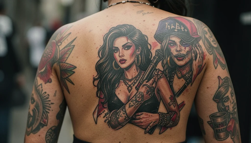 Bold Tattoo Ideas Female Baddie