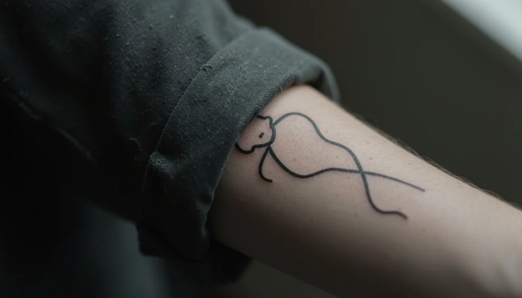 Minimalist Tattoo Sleeve Men Ideas