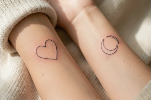 33 Charming Minimalist Matching Best Friend Tattoos You’ll Want to Try