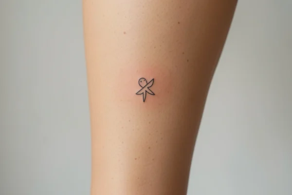 7 Striking Minimalist Above Knee Tattoos You’ll Want to Try