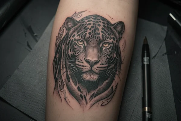 15 Creative Black Panther Inspired Tattoos Worth Stealing