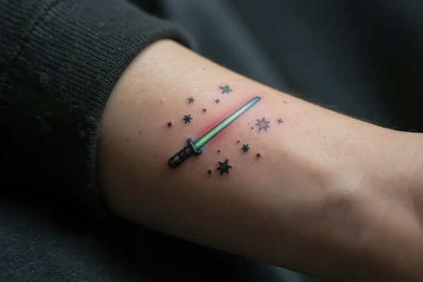 15 Dainty Small Star Wars Inspired Tattoos for True Fans