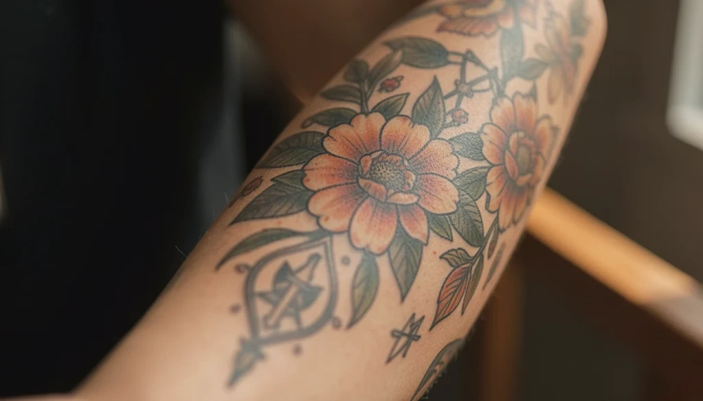 Meaningful Half Sleeve Tattoo Inspo