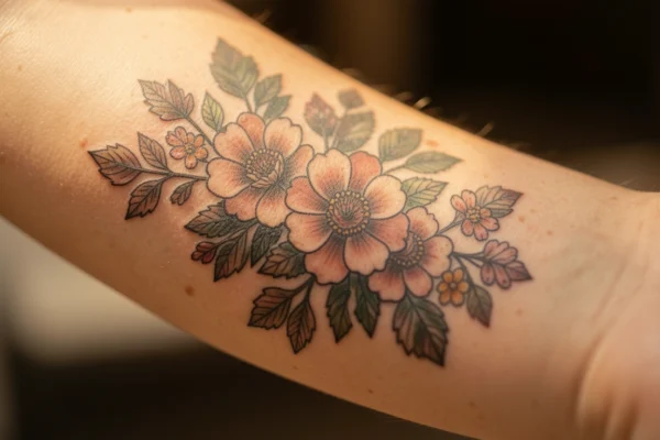20 Original Floral Top Forearm Tattoos Every Woman Will Love