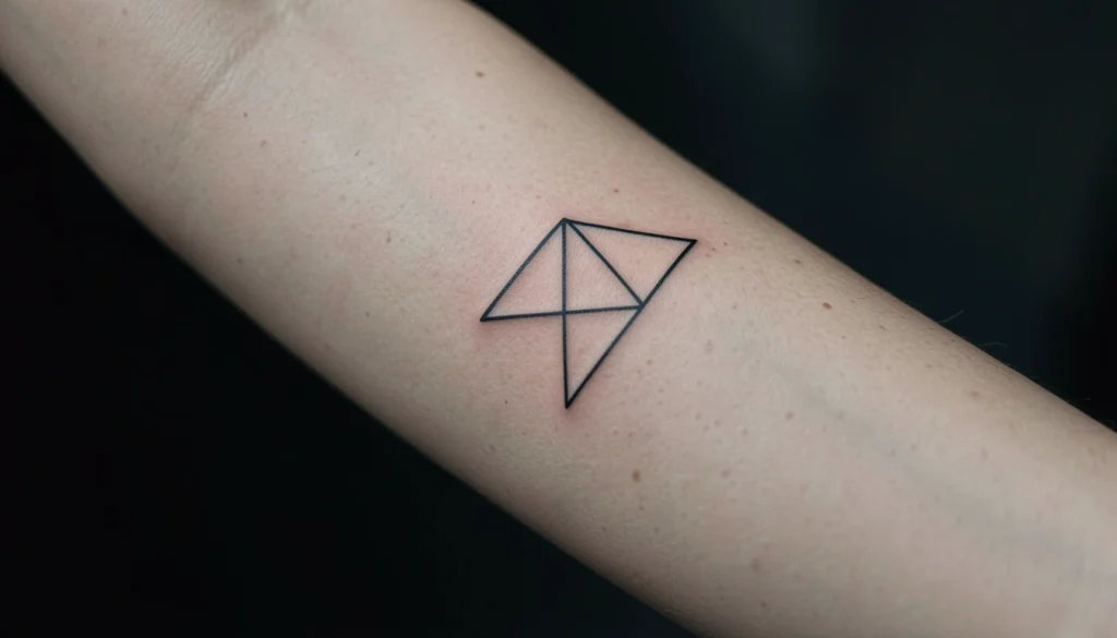 Minimalist Geometric Tattoo Design Ideas