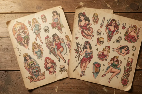 25 Pretty Meaningful Pin Up Tattoos That Tell a Story