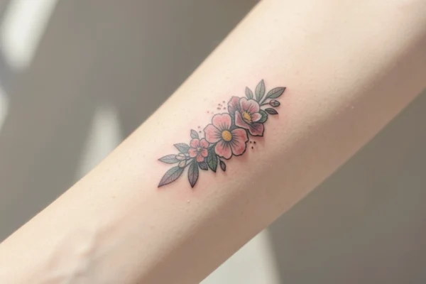 27 Soft Floral Kleine Tattoos Mit Bedeutung to Save for Later
