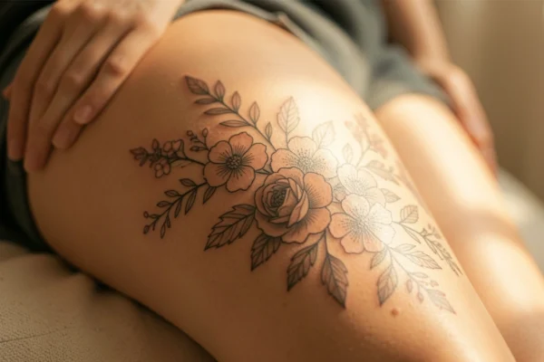 10 Subtle Meaningful Above Knee Tattoos to Honor Your Journey