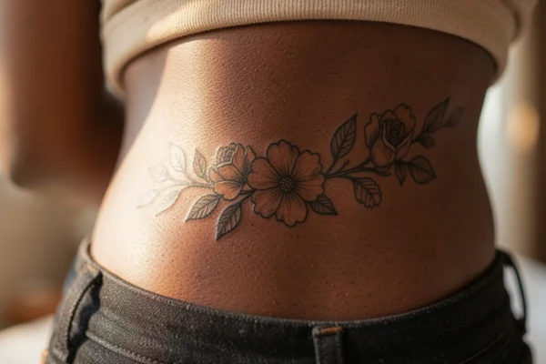 12 Cool Tramp Stamp Tattoos for Black Women with Hidden Meaning