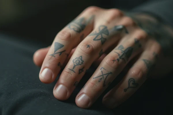 11 Striking Finger Tattoos That Tell a Story