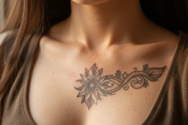 20 Minimalist Chest Tattoos That Tell a Story