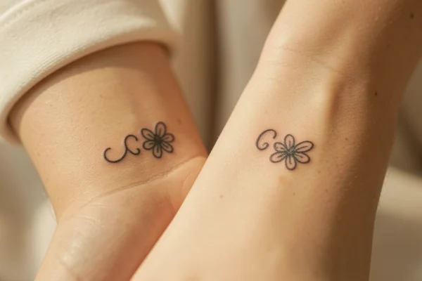 12 Aesthetic Matching Cute Tiny Tattoos for Friends That Will Inspire You