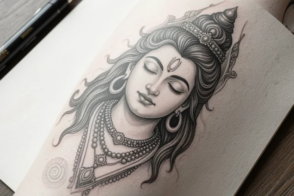 41 Inspiring Meaningful Shiva Tattoo Design with Deep Symbolism