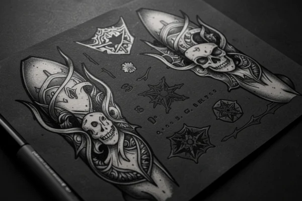 25 Striking Trending Black Tattoo Art You’ll Want to Try