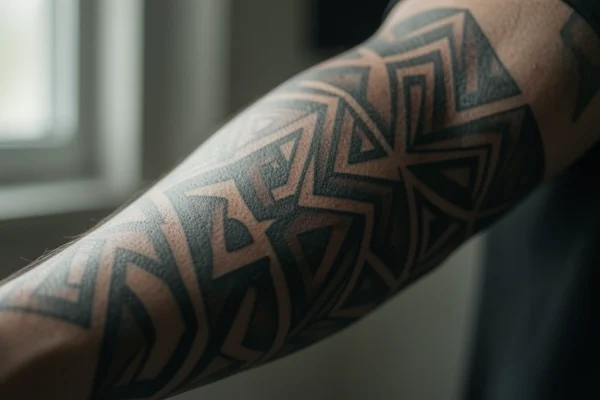 20 Soulful Bold Geometric Tattoos Every Man Will Love