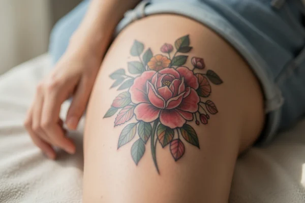 41 Delicate Aesthetic Thigh Tattoos Going Viral in 2026