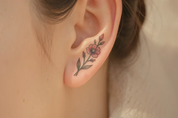 Need Hidden Behind the Ear Tattoos Inspiration? Try These 35