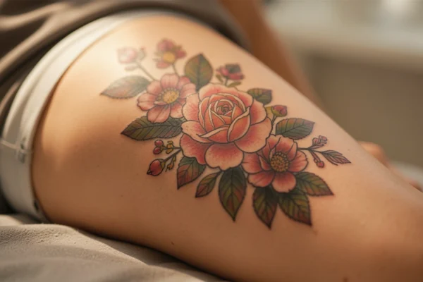 17 Soft Side Thigh Tattoos Every Woman Will Love